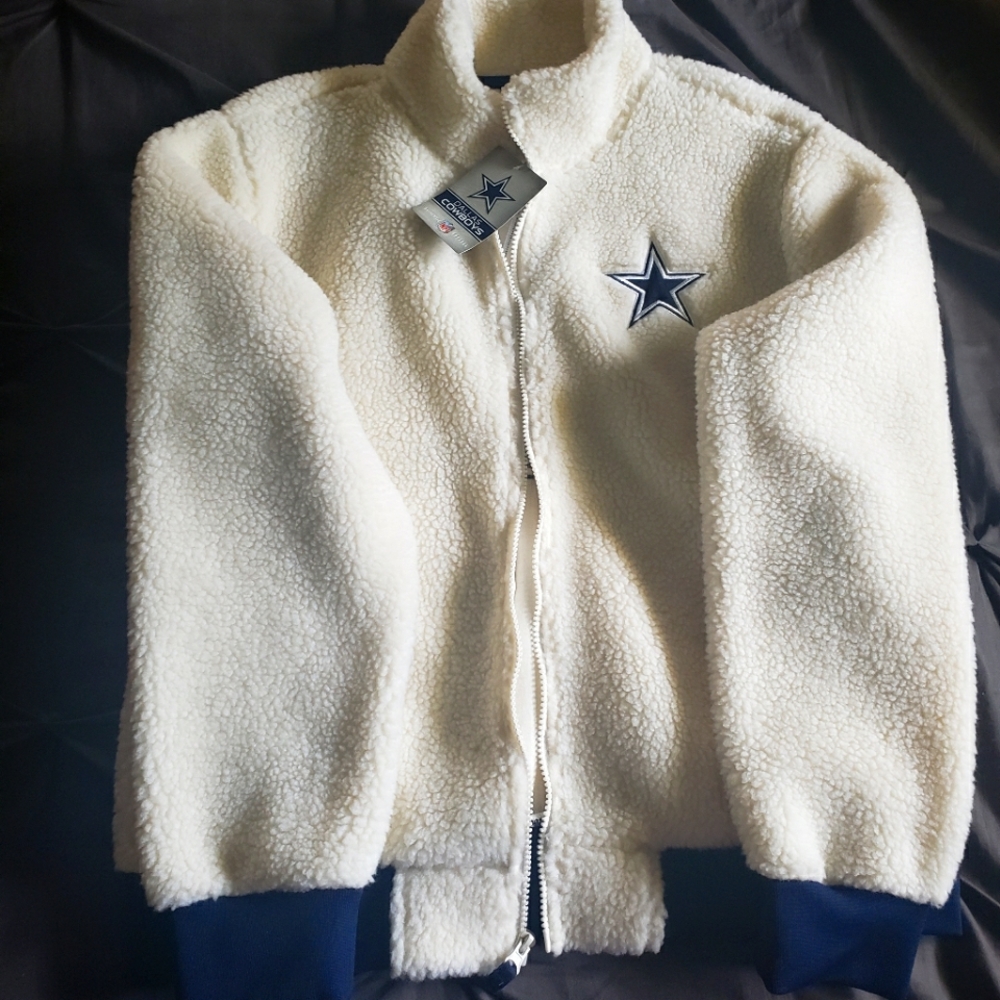 Womans Letterman Style Dallas Cowboys Jacket